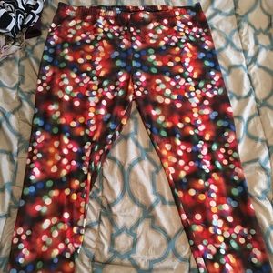 Colorful Xmas Leggings